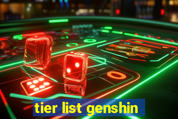 tier list genshin